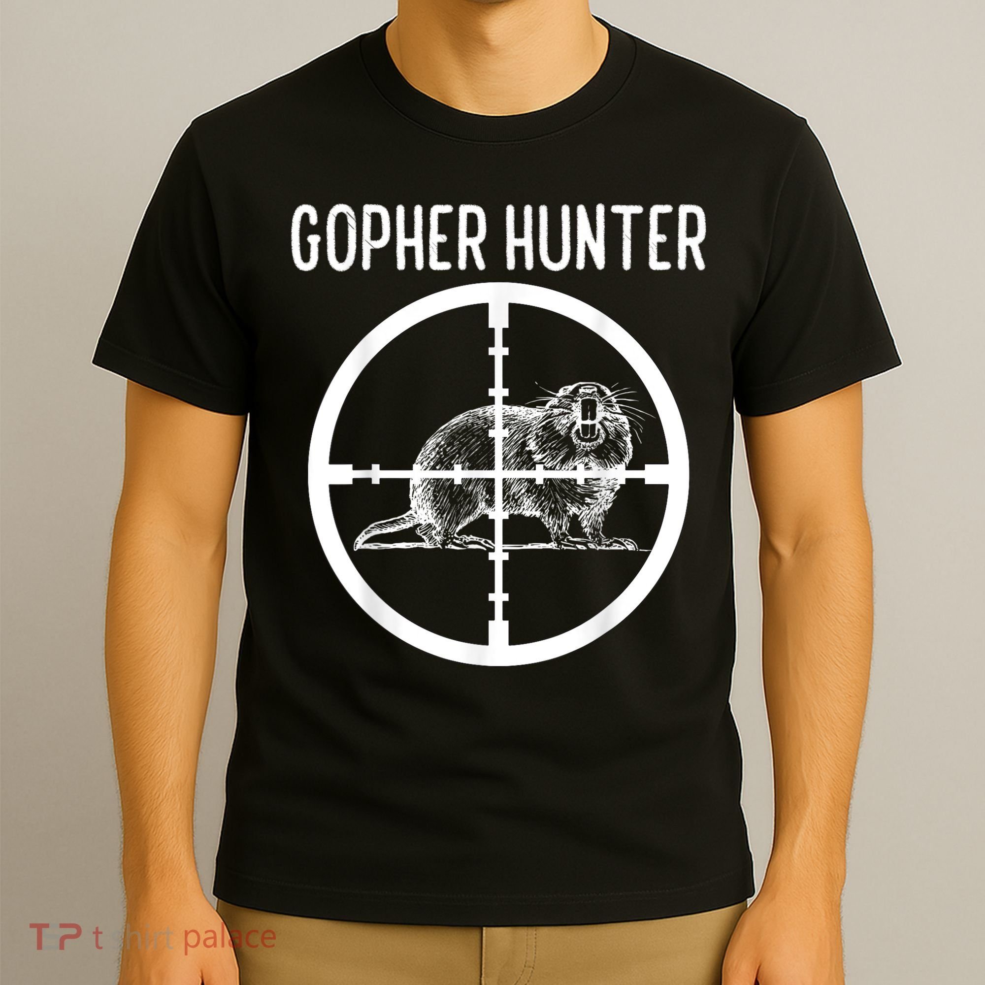 Gopher Hunter Rat And Mouse Control Expert T-Shirt