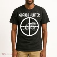 Gopher Hunter Rat And Mouse Control Expert Tall T-Shirt thumb 2