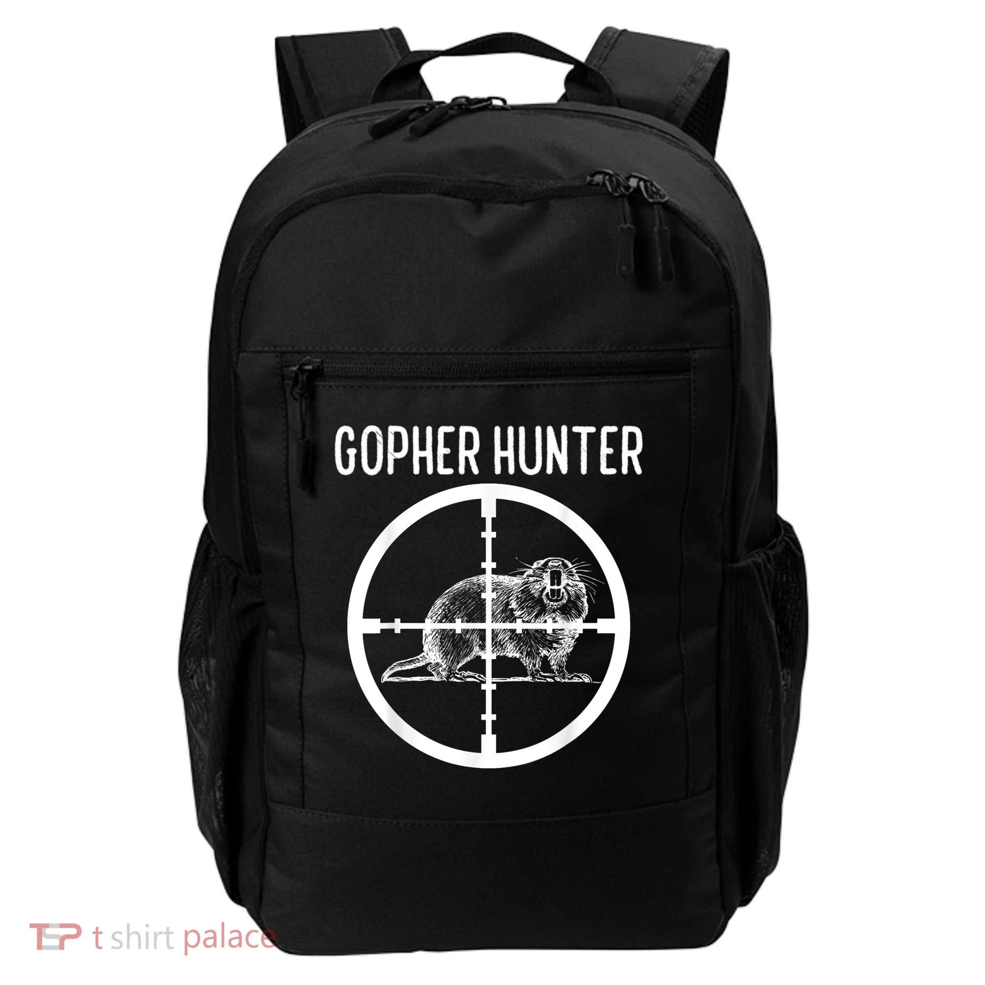 Gopher Hunter Rat And Mouse Control Expert Backpack