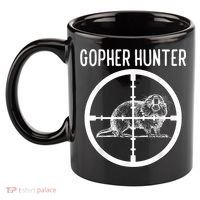 Gopher Hunter Rat And Mouse Control Expert 11oz C Handle Ceramic Mug thumb 2