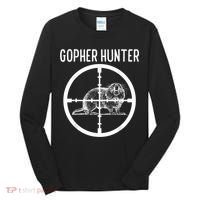 Gopher Hunter Rat And Mouse Control Expert Tall Long Sleeve Shirt thumb 0