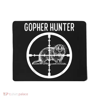 Gopher Hunter Rat And Mouse Control Expert Mousepad