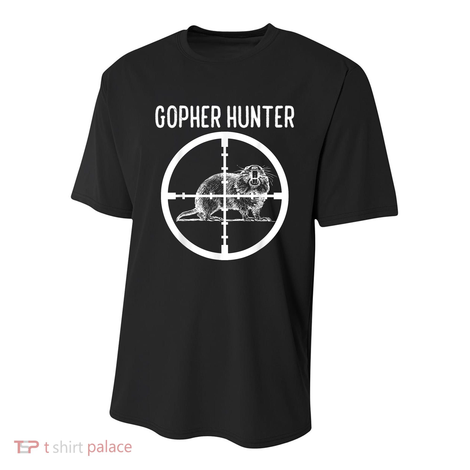 Gopher Hunter Rat And Mouse Control Expert Youth Performance Sprint T-Shirt