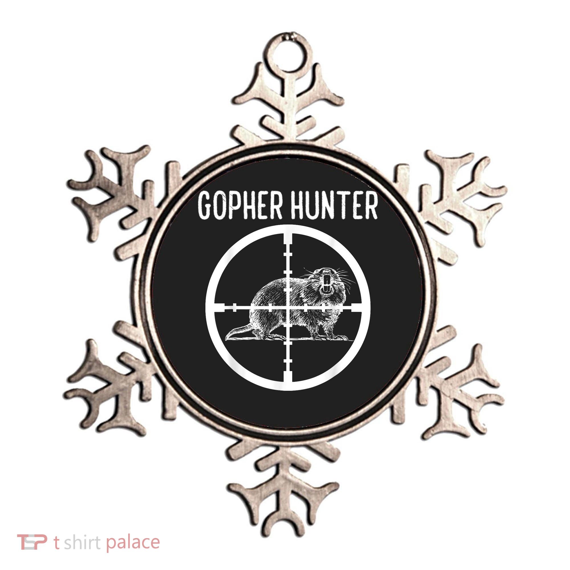 Gopher Hunter Rat And Mouse Control Expert Ornament
