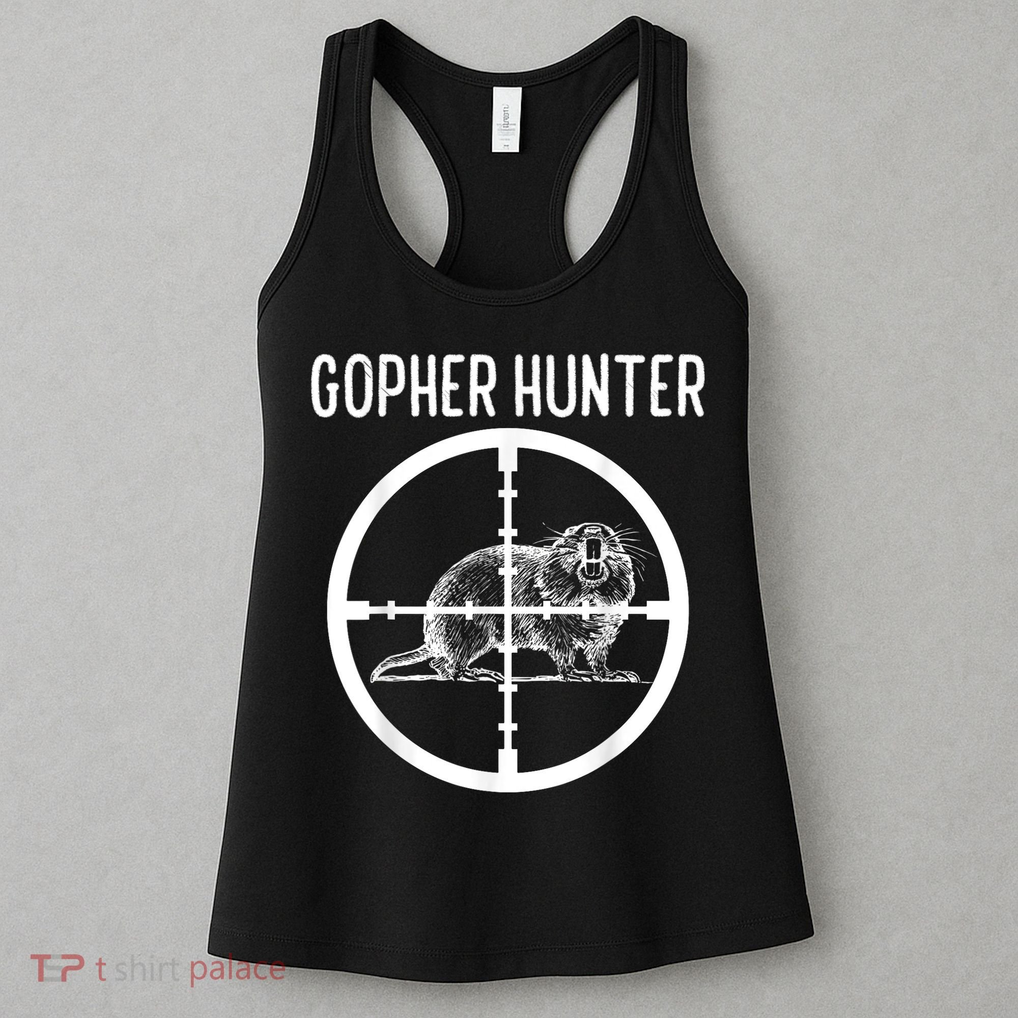Gopher Hunter Rat And Mouse Control Expert Women's Tank Top