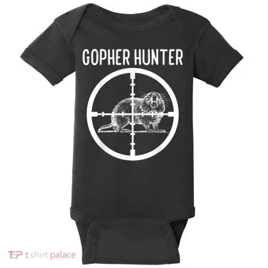 Gopher Hunter Rat And Mouse Control Expert Baby Bodysuit