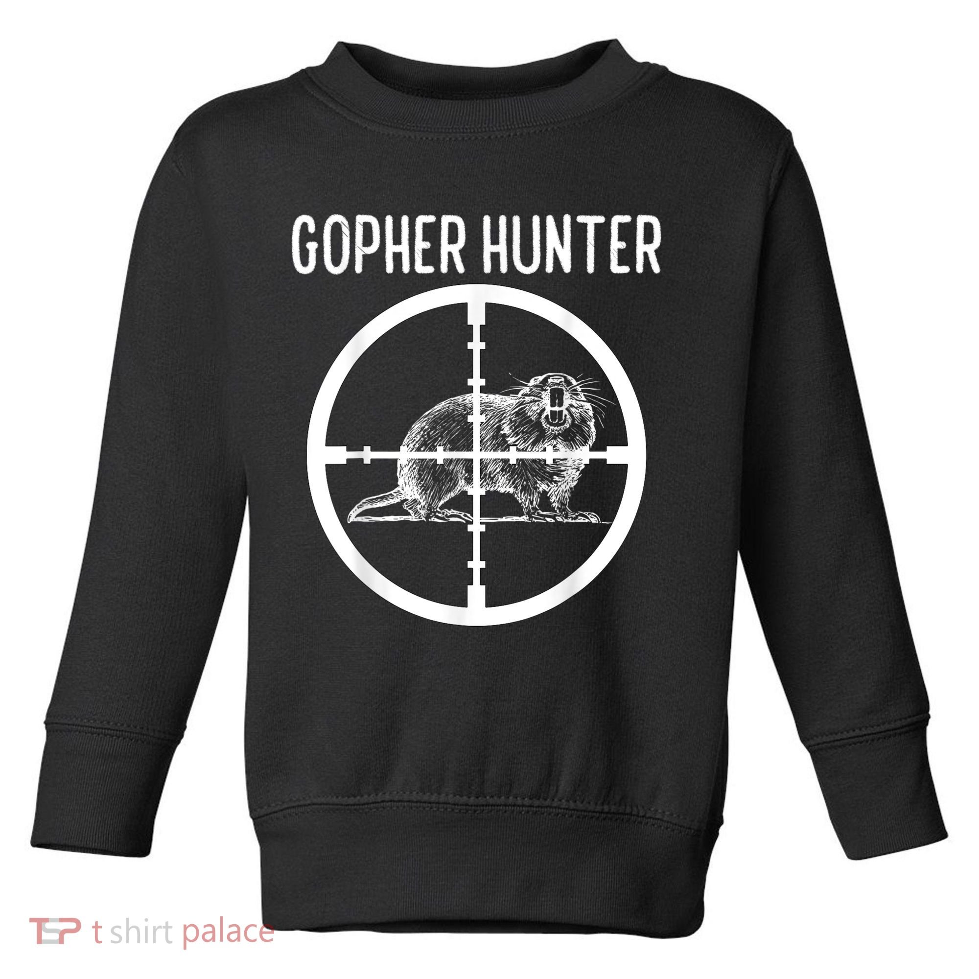Gopher Hunter Rat And Mouse Control Expert Toddler Sweatshirt
