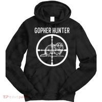 Gopher Hunter Rat And Mouse Control Expert Tie Dye Hoodie thumb 0