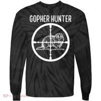 Gopher Hunter Rat And Mouse Control Expert Tie-Dye Long Sleeve Shirt thumb 0