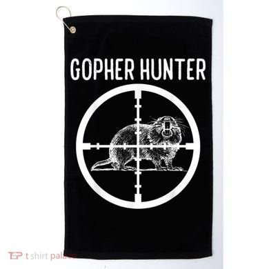 Gopher Hunter Rat And Mouse Control Expert Golf Towel