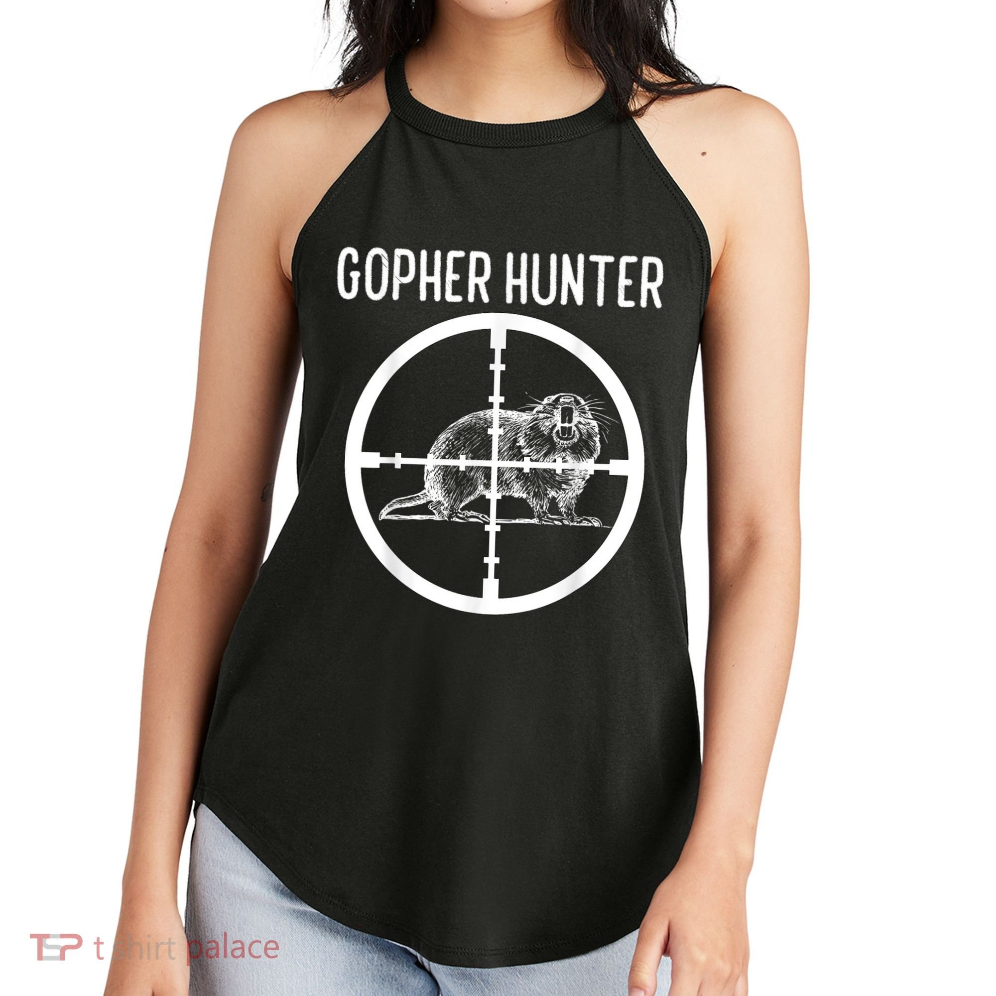 Gopher Hunter Rat And Mouse Control Expert Women's Perfect Tri Rocker Tank