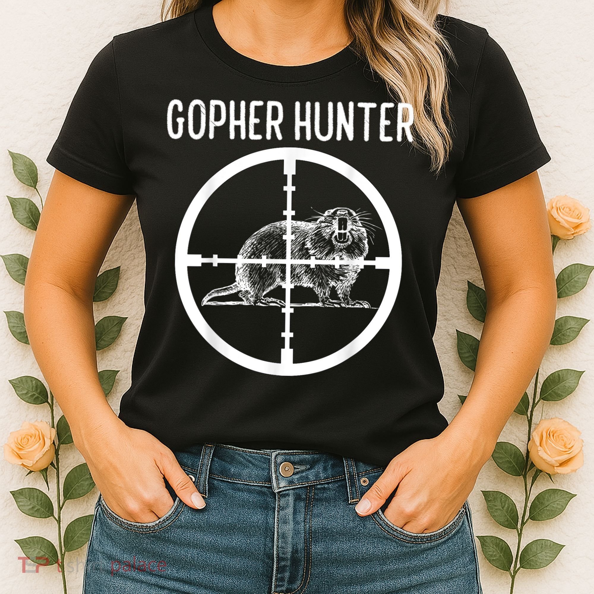 Gopher Hunter Rat And Mouse Control Expert Women's T-Shirt