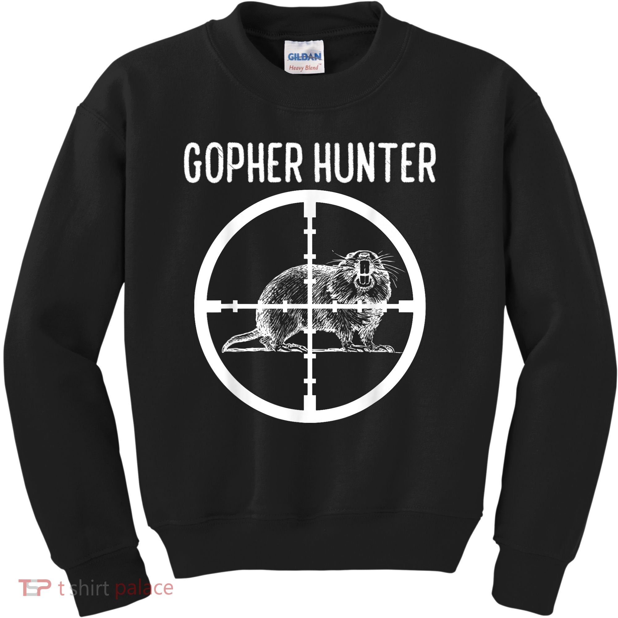 Gopher Hunter Rat And Mouse Control Expert Kids Sweatshirt