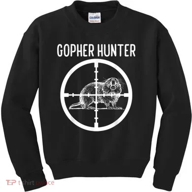 Gopher Hunter Rat And Mouse Control Expert Kids Sweatshirt