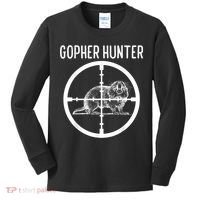 Gopher Hunter Rat And Mouse Control Expert Kids Long Sleeve Shirt thumb 0