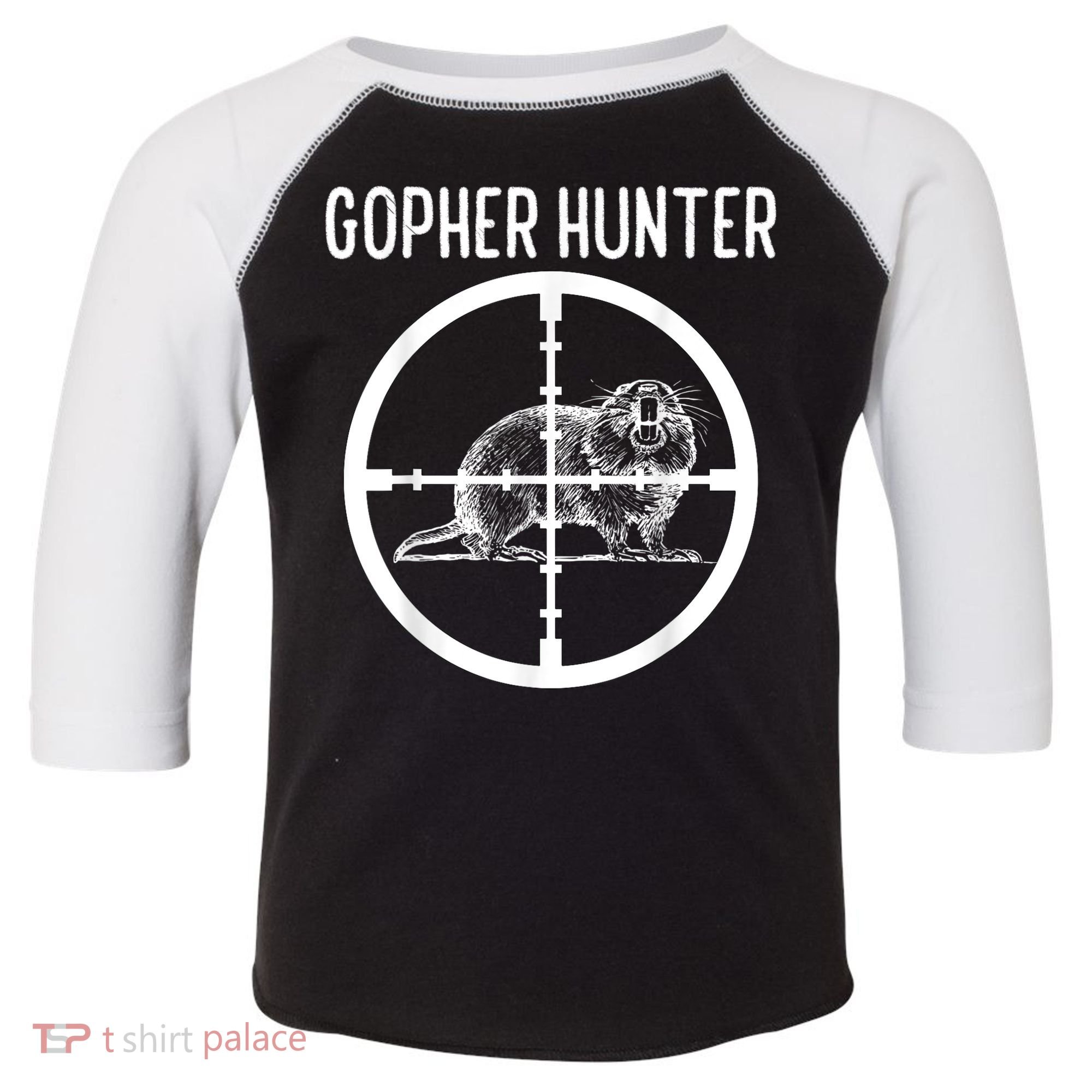 Gopher Hunter Rat And Mouse Control Expert Toddler Fine Jersey T-Shirt