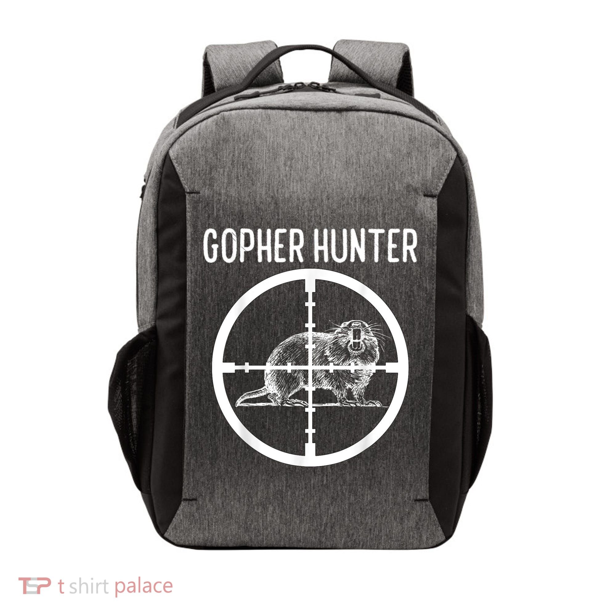 Gopher Hunter Rat And Mouse Control Expert Vector Backpack