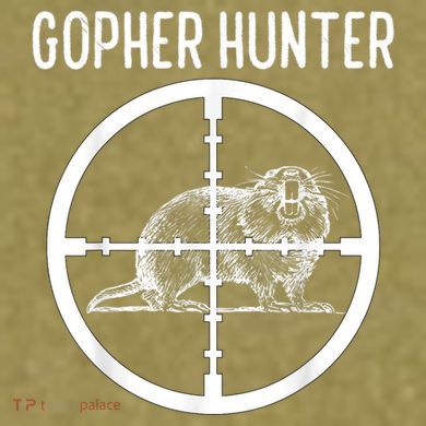 Gopher Hunter Rat And Mouse Control Expert Garment-Dyed Women's Muscle Tee