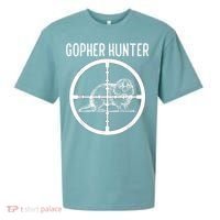 Gopher Hunter Rat And Mouse Control Expert Sueded Cloud Jersey T-Shirt thumb 0