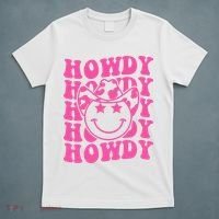 Groovy Howdy Rodeo Western Country Southern Cowgirl T-Shirt thumb 5