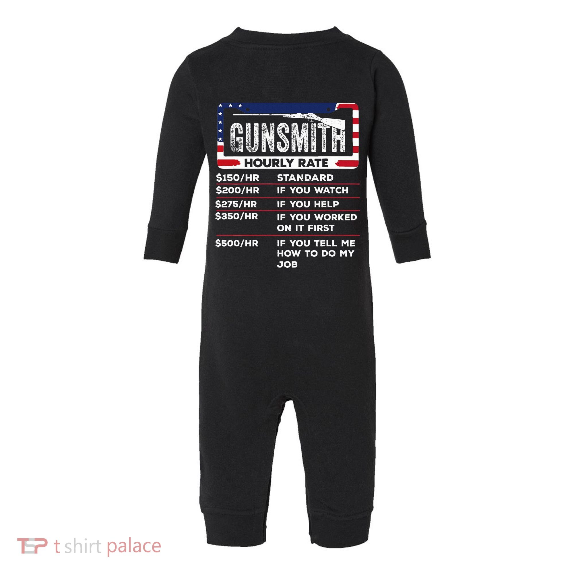 Gunsmith Hourly Rate.Gunsmith Funny Gunsmithing Gun Infant Fleece One Piece