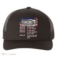 Gunsmith Hourly Rate.Gunsmith Funny Gunsmithing Gun Yupoong Adult 5-Panel Trucker Hat thumb 0