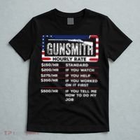Gunsmith Hourly Rate.Gunsmith Funny Gunsmithing Gun T-Shirt thumb 5