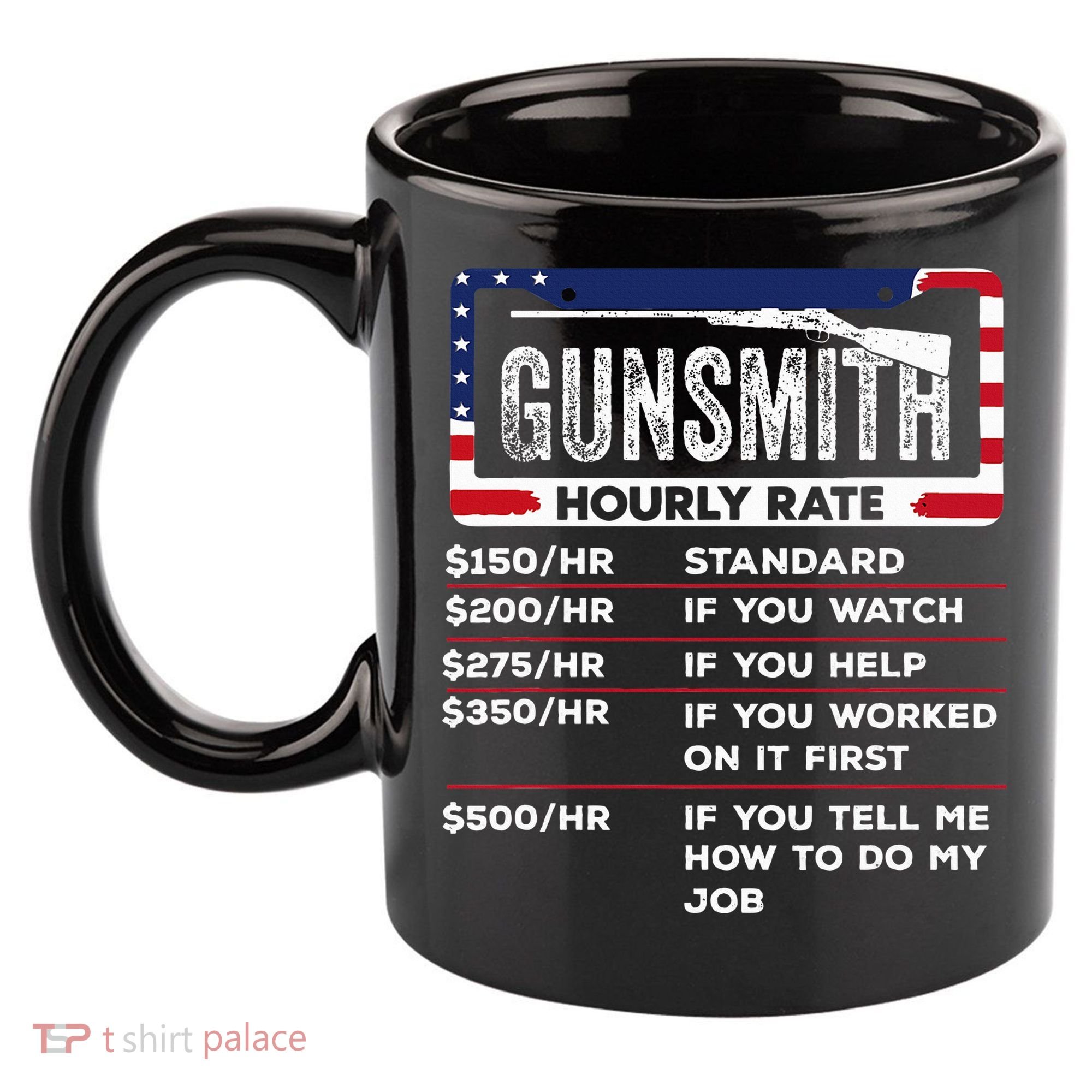 Gunsmith Hourly Rate.Gunsmith Funny Gunsmithing Gun 11oz C Handle Ceramic Mug