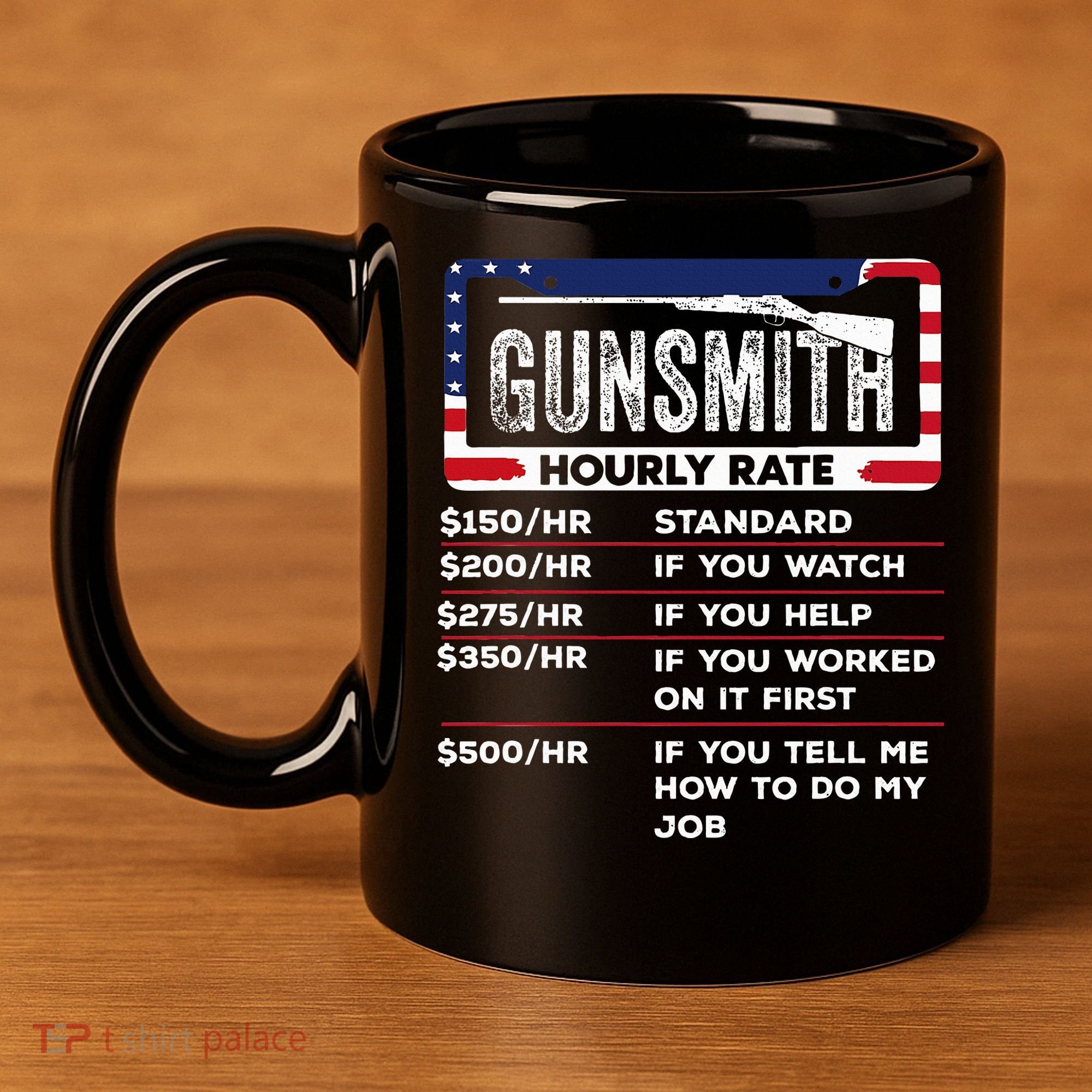 Gunsmith Hourly Rate.Gunsmith Funny Gunsmithing Gun 11oz C Handle Ceramic Mug