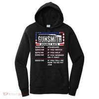 Gunsmith Hourly Rate.Gunsmith Funny Gunsmithing Gun Women's Hoodie thumb 0