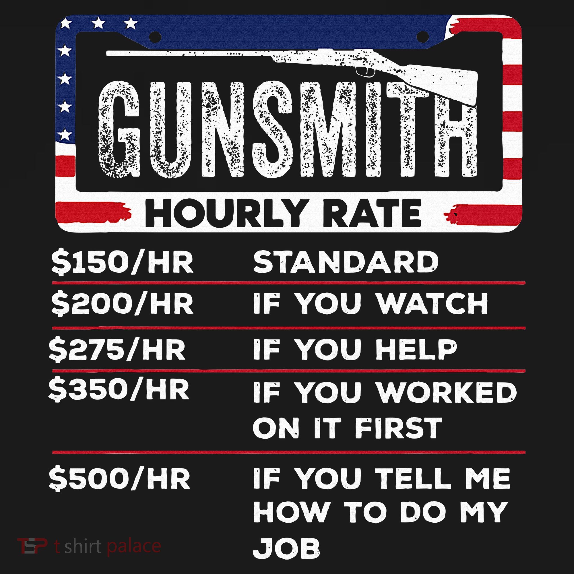 Gunsmith Hourly Rate.Gunsmith Funny Gunsmithing Gun Women's Hoodie