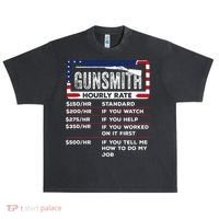 Gunsmith Hourly Rate.Gunsmith Funny Gunsmithing Gun Urban Oversized Heavyweight T-Shirt thumb 0