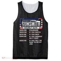 Gunsmith Hourly Rate.Gunsmith Funny Gunsmithing Gun Mesh Reversible Basketball Jersey Tank thumb 0