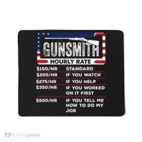 Gunsmith Hourly Rate.Gunsmith Funny Gunsmithing Gun Mousepad thumb 0
