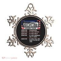 Gunsmith Hourly Rate.Gunsmith Funny Gunsmithing Gun Ornament thumb 0