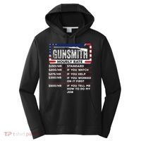 Gunsmith Hourly Rate.Gunsmith Funny Gunsmithing Gun Performance Fleece Hoodie thumb 0