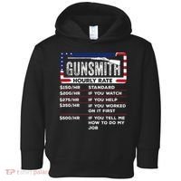 Gunsmith Hourly Rate.Gunsmith Funny Gunsmithing Gun Toddler Hoodie thumb 0