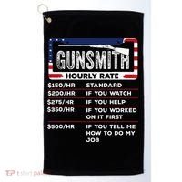 Gunsmith Hourly Rate.Gunsmith Funny Gunsmithing Gun Golf Towel thumb 0
