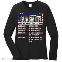Gunsmith Hourly Rate.Gunsmith Funny Gunsmithing Gun Women's Long Sleeve Shirt thumb 0