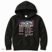 Gunsmith Hourly Rate.Gunsmith Funny Gunsmithing Gun Kids Hoodie thumb 0