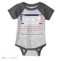 Gunsmith Hourly Rate.Gunsmith Funny Gunsmithing Gun Infant Baby Jersey Bodysuit thumb 0