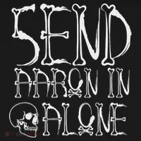 Ghost Hunting Send Aaron In Alone Halloween Button thumb 1