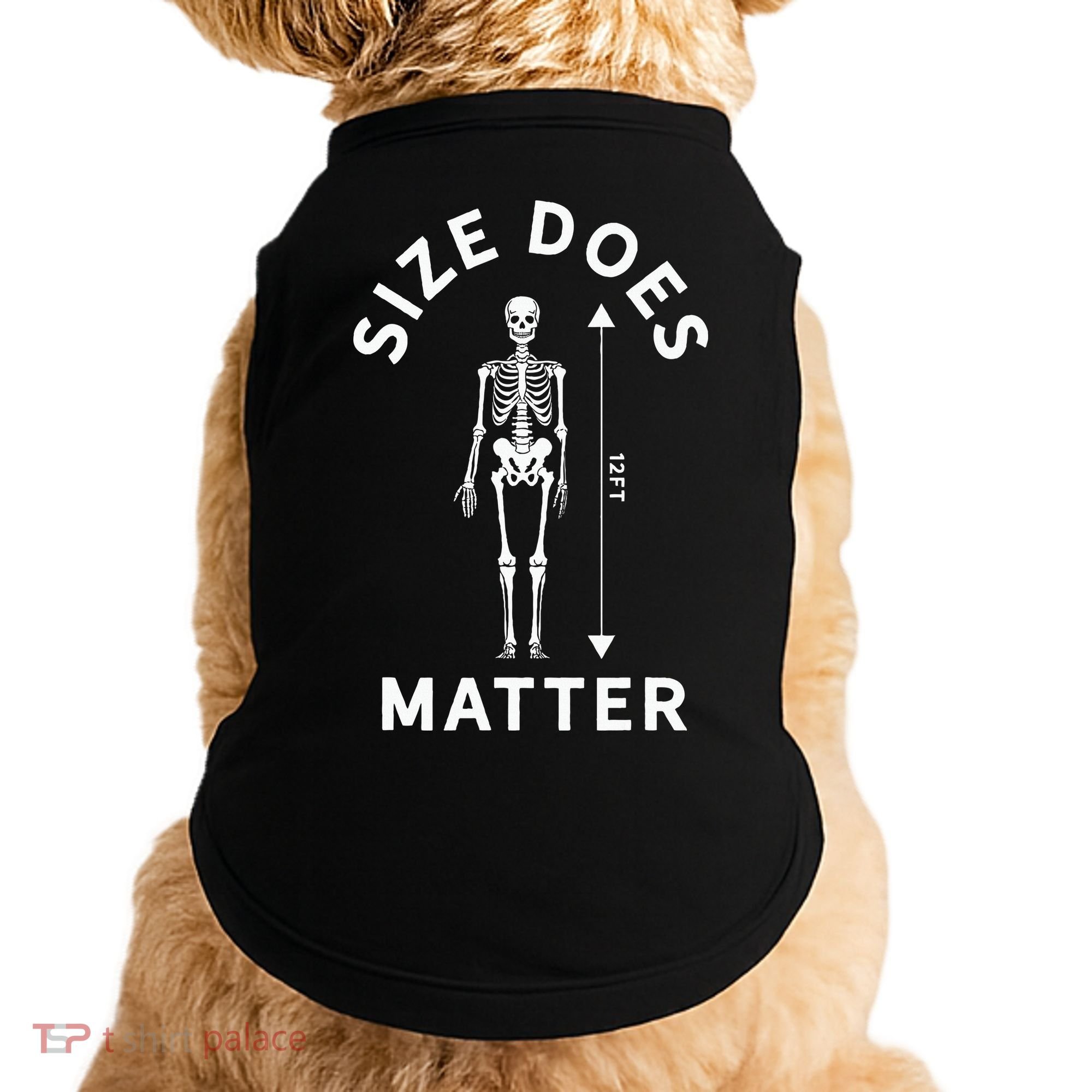 Giant Halloween Skeleton Decoration 12 Feet Doggie Tank