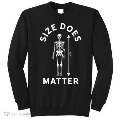 Giant Halloween Skeleton Decoration 12 Feet Sweatshirt