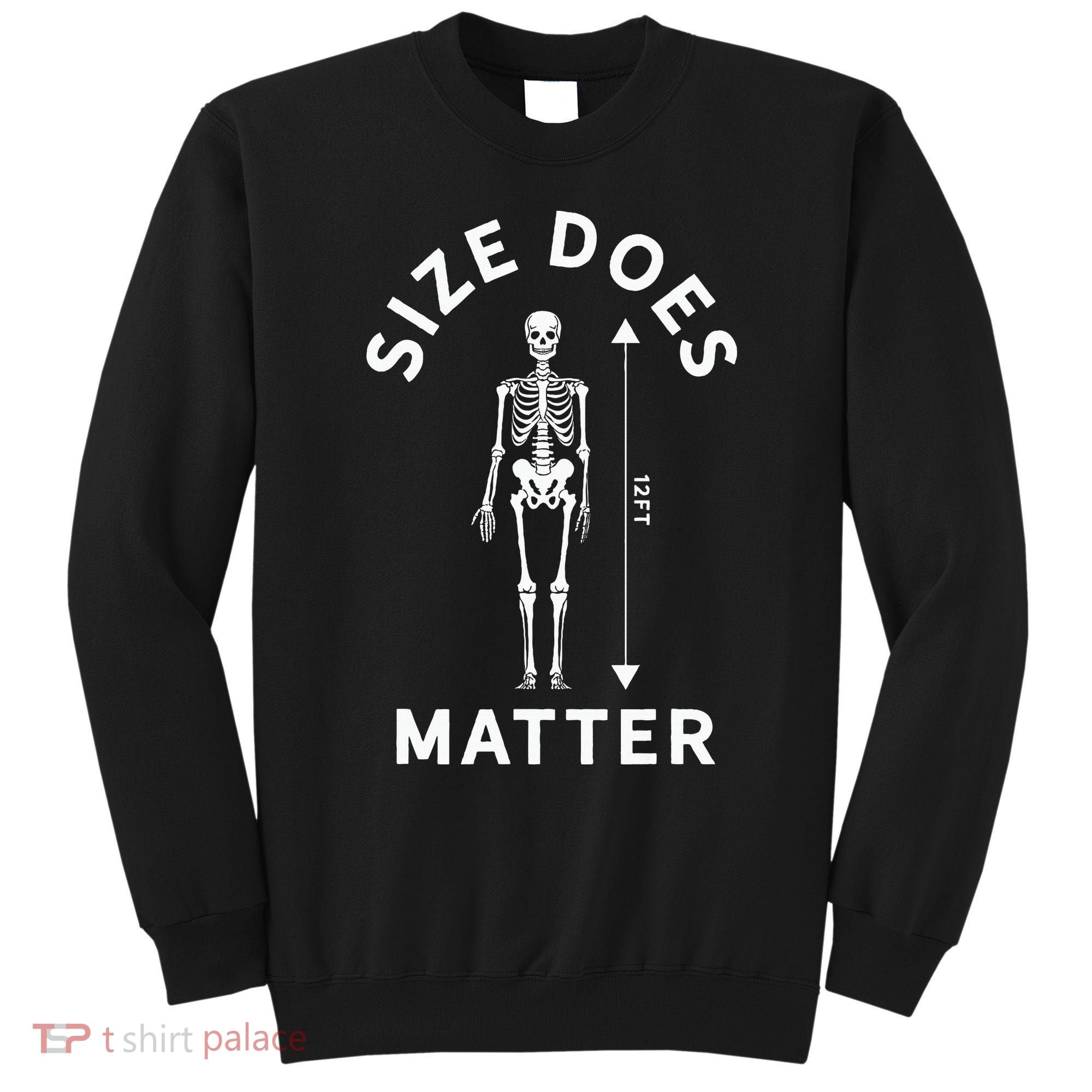 Giant Halloween Skeleton Decoration 12 Feet Sweatshirt