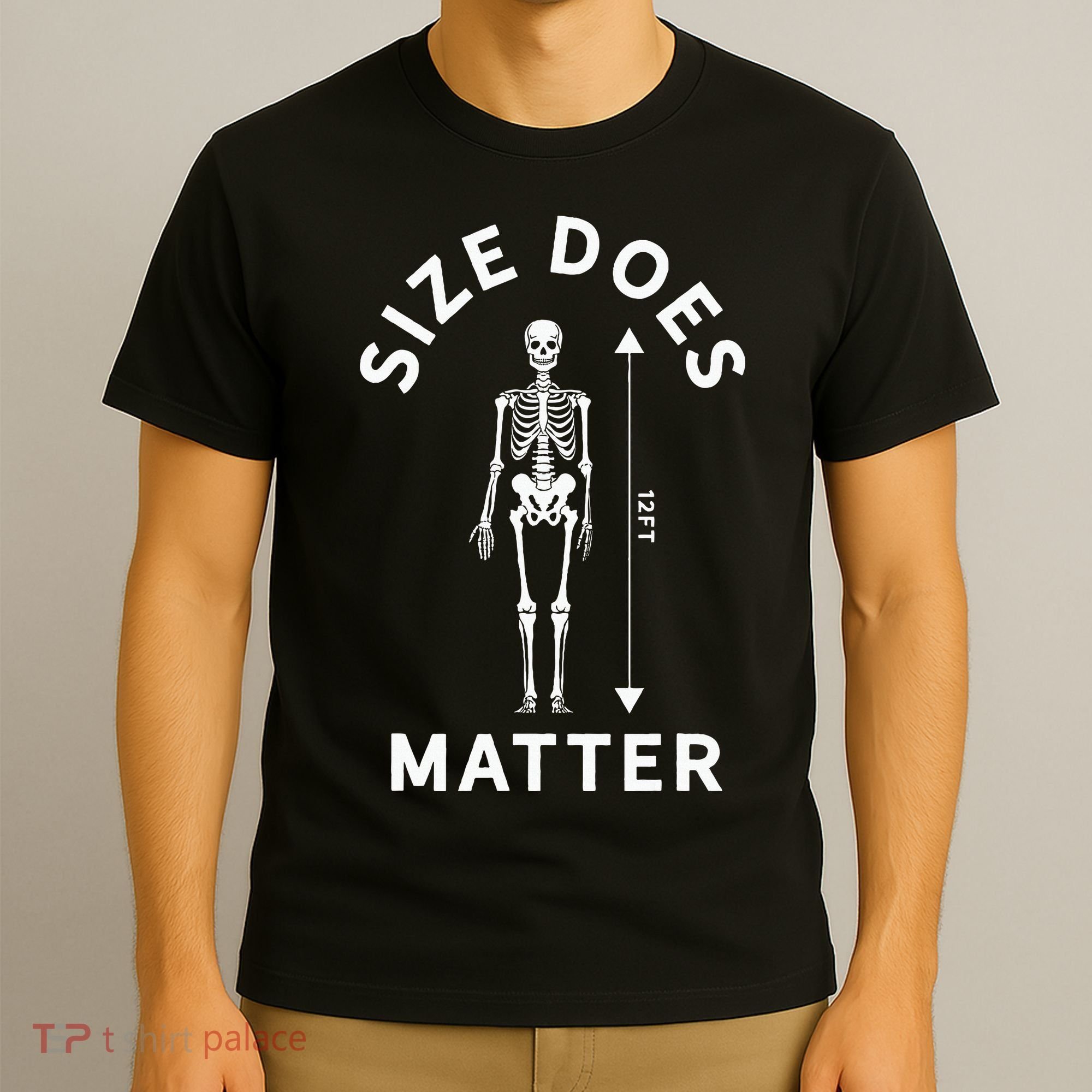 Giant Halloween Skeleton Decoration 12 Feet T-Shirt