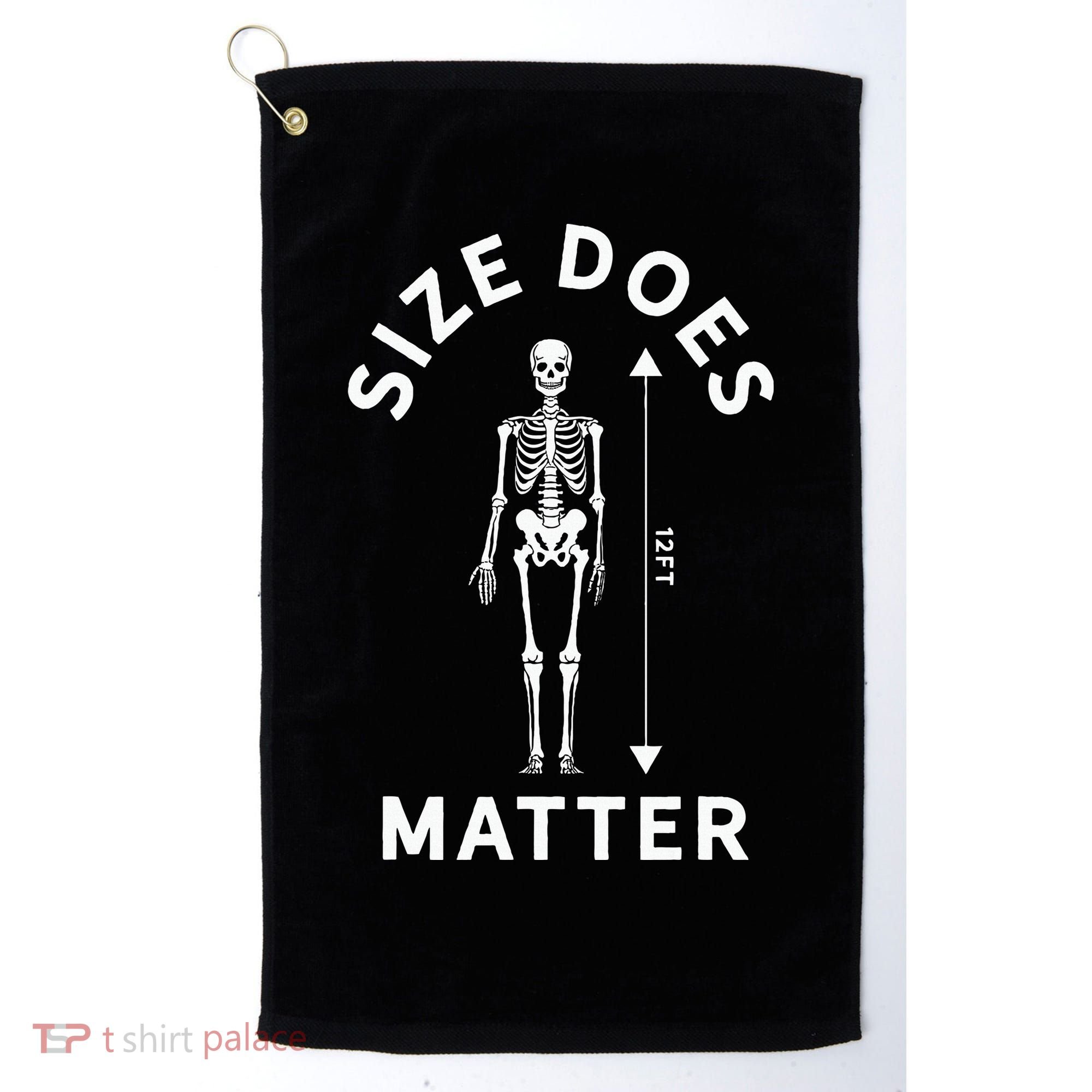 Giant Halloween Skeleton Decoration 12 Feet Golf Towel