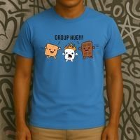 Group Hug S'mores Campfire Marshmallow Chocolate Smores Funny Gift T-Shirt thumb 3