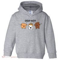 Group Hug S'mores Campfire Marshmallow Chocolate Smores Funny Gift Toddler Hoodie thumb 0