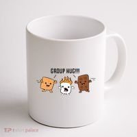 Group Hug S'mores Campfire Marshmallow Chocolate Smores Funny Gift Coffee Mug thumb 1